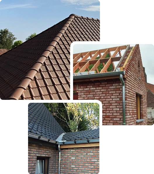 Réalisations Toitures D'Haene toiture, charpente, zinguerie